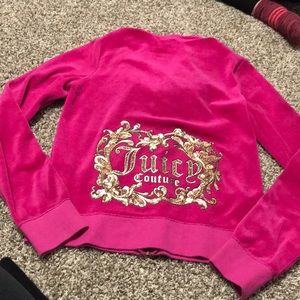 Juice couture sweat jacket